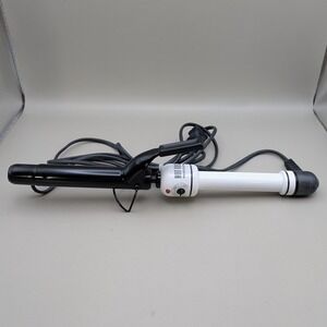 Hot Tools Professional 1" Curling Iron Black Barrel White Handle 280-450F HTBW44